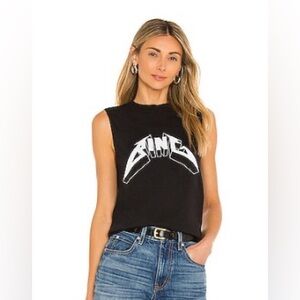 Anine Bing Lennon Tank top Tee in size small *Sold*